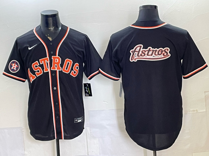 Men Houston Astros blank black 2026 MLB Jerseys 08040014->houston astros->MLB Jersey